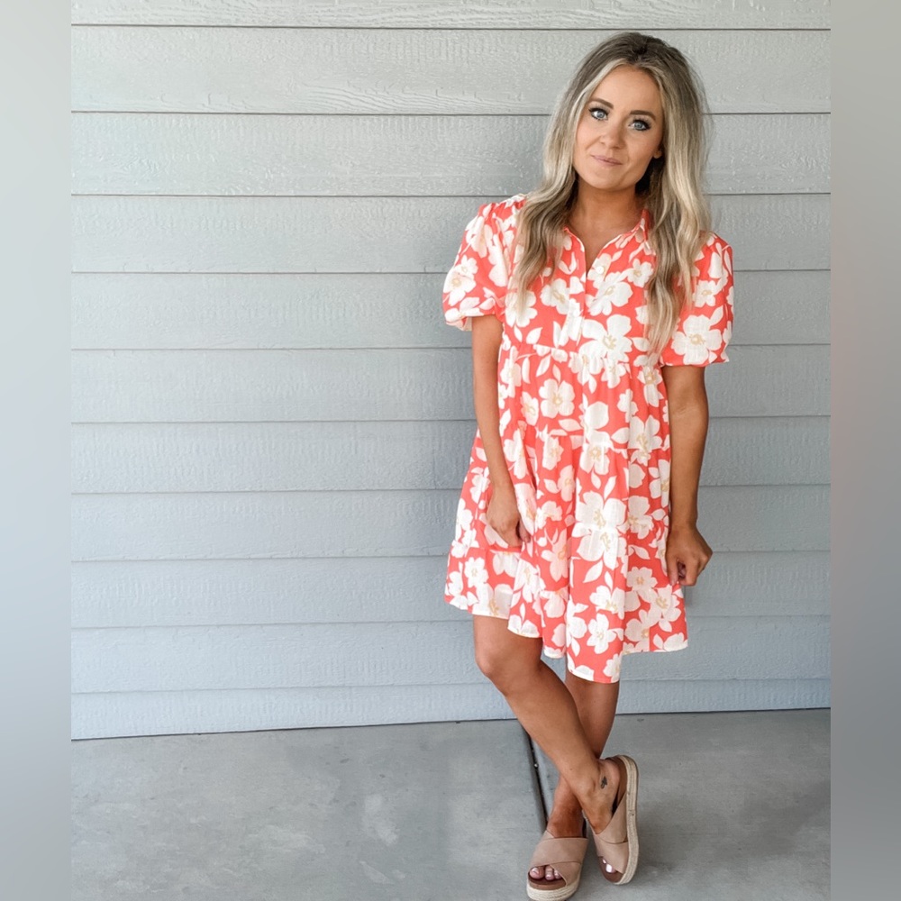Blue B Floral Shift Dress